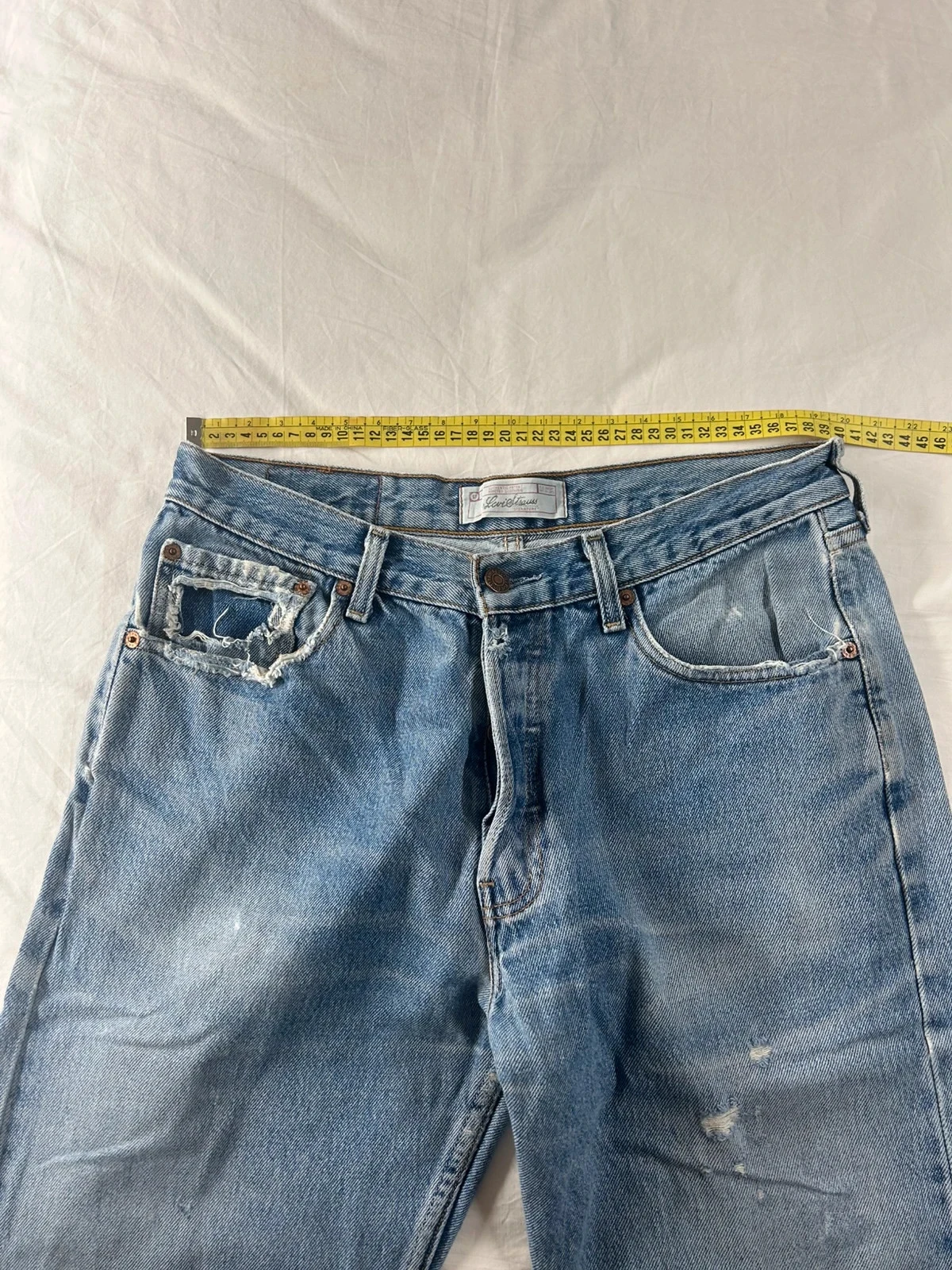 Lichte blauwe rechte jeans signature levi´s strauss w32 l34 – photo 7
